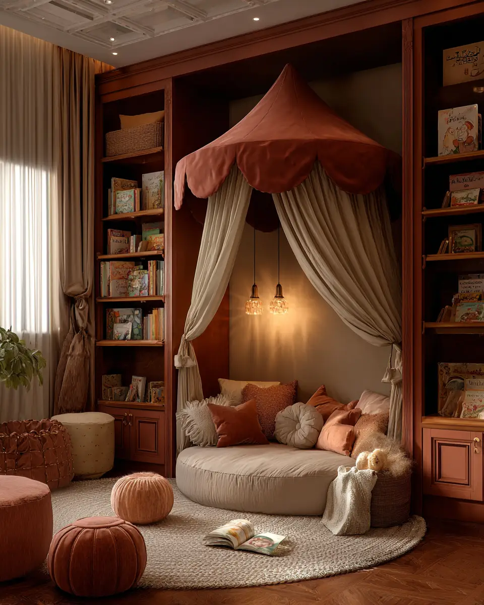 Rust Classic Nursery Decor Ideas