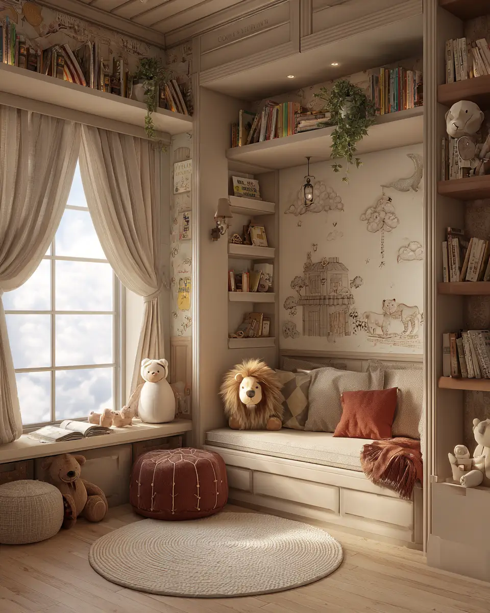 Rust Classic Nursery Decor Ideas