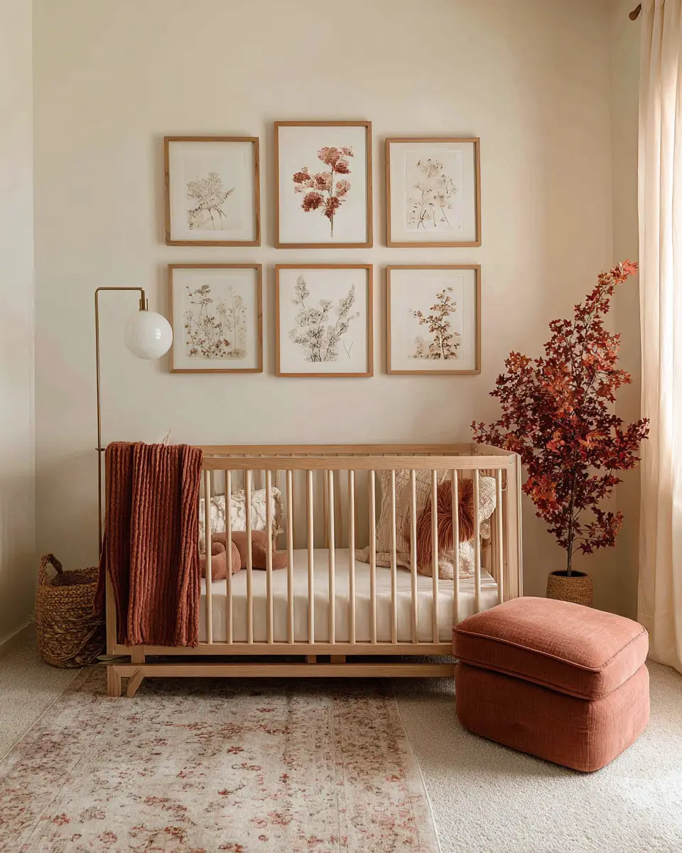 Rust Classic Nursery Decor Ideas