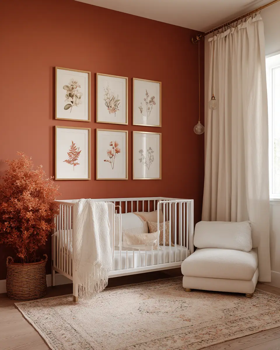 Rust Classic Nursery Decor Ideas