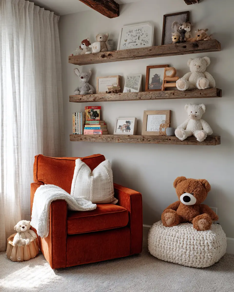 Rust Classic Nursery Decor Ideas