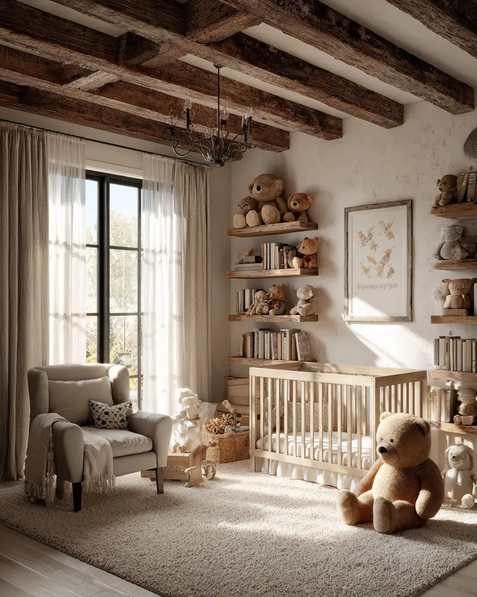 Rust Classic Nursery Decor Ideas