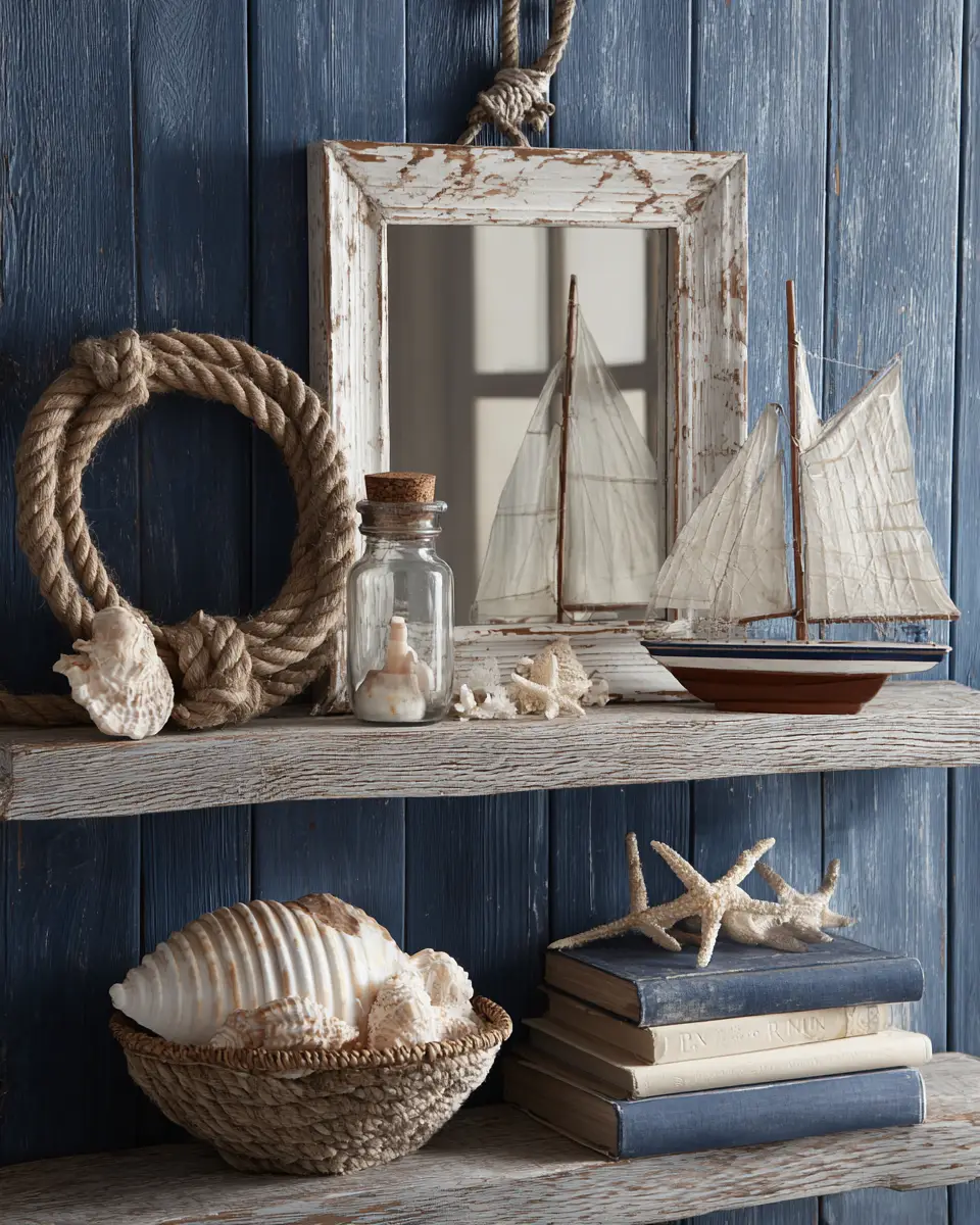 Rust Coastal Bedroom Decor Ideas