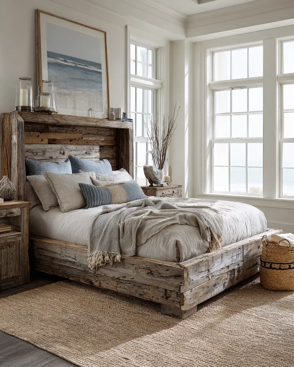 Rust Coastal Bedroom Decor Ideas