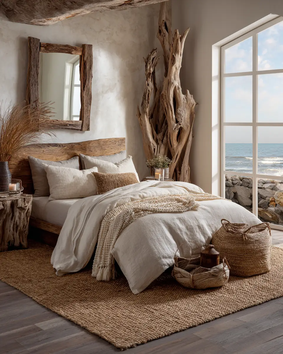 Rust Coastal Bedroom Decor Ideas