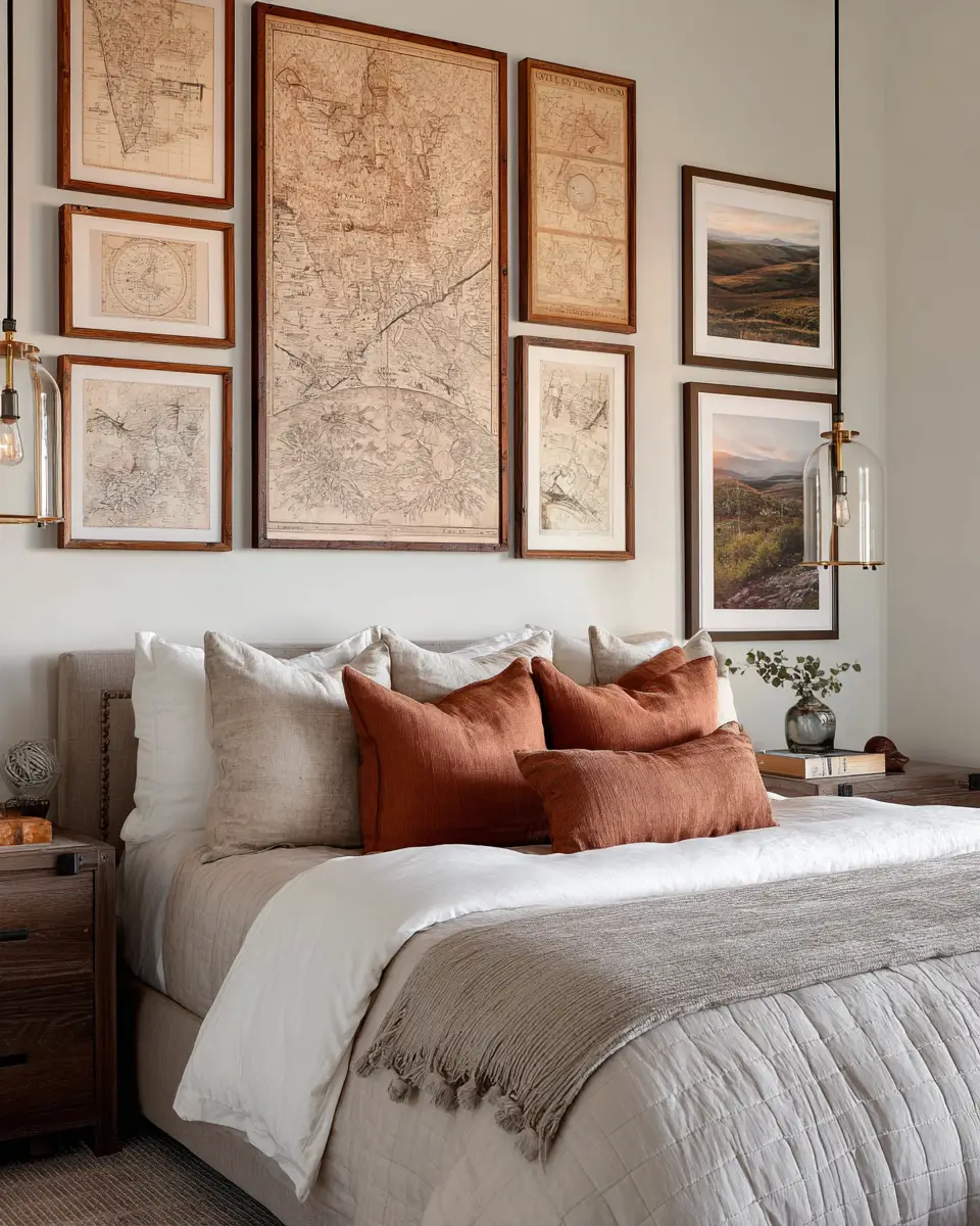 Rust Coastal Bedroom Decor Ideas