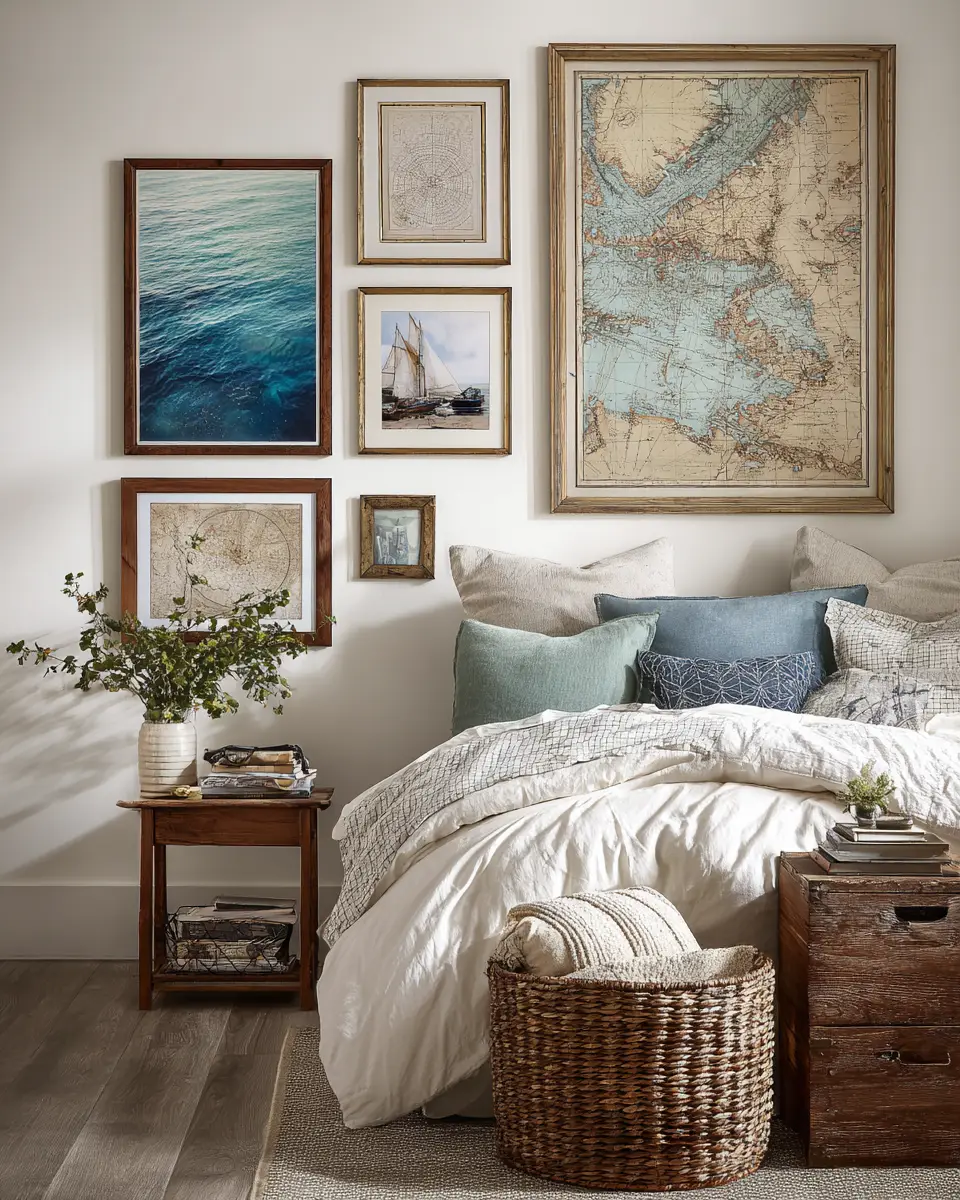 Rust Coastal Bedroom Decor Ideas