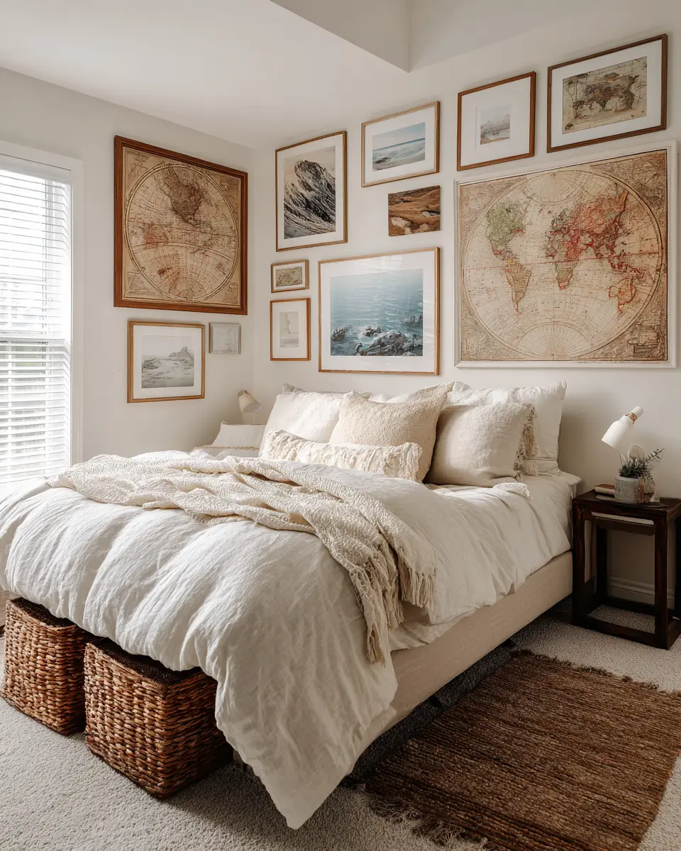 Rust Coastal Bedroom Decor Ideas