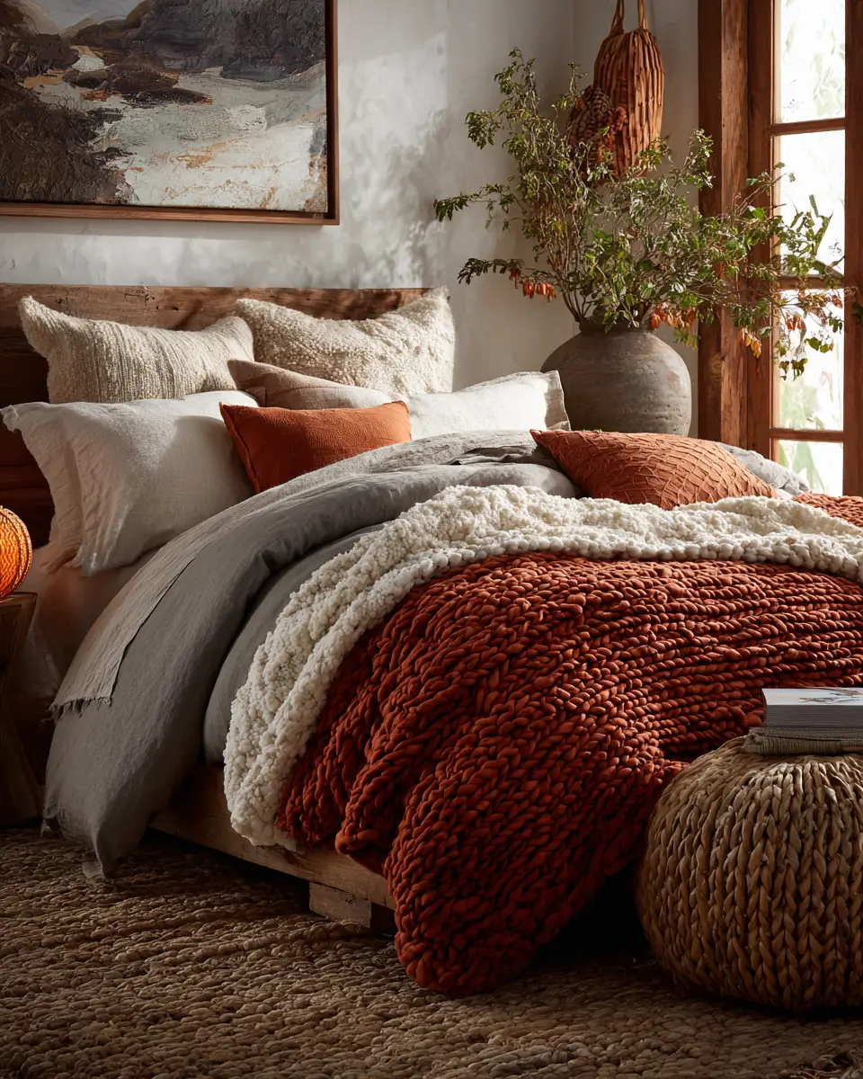 Rust Coastal Bedroom Decor Ideas