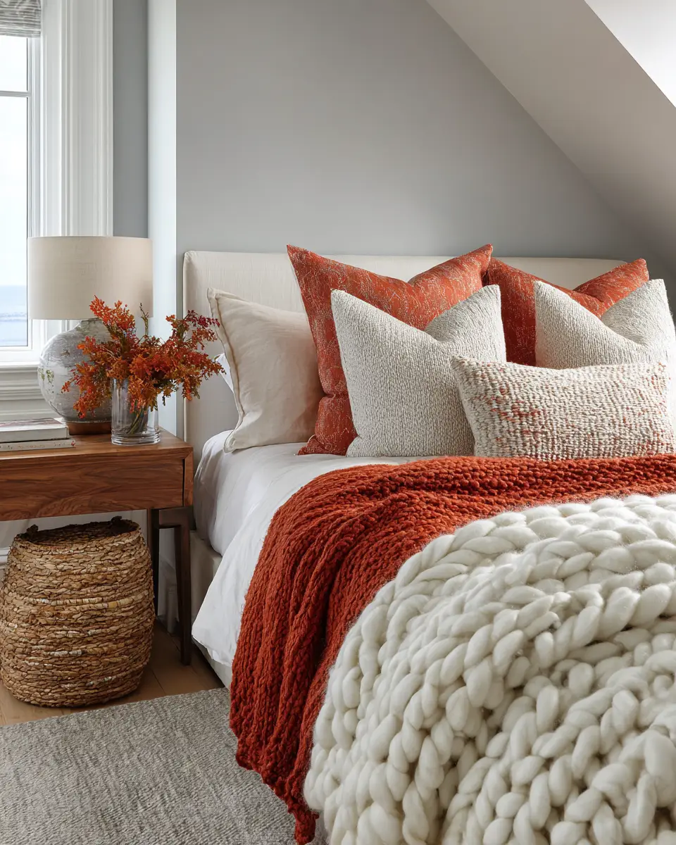 Rust Coastal Bedroom Decor Ideas