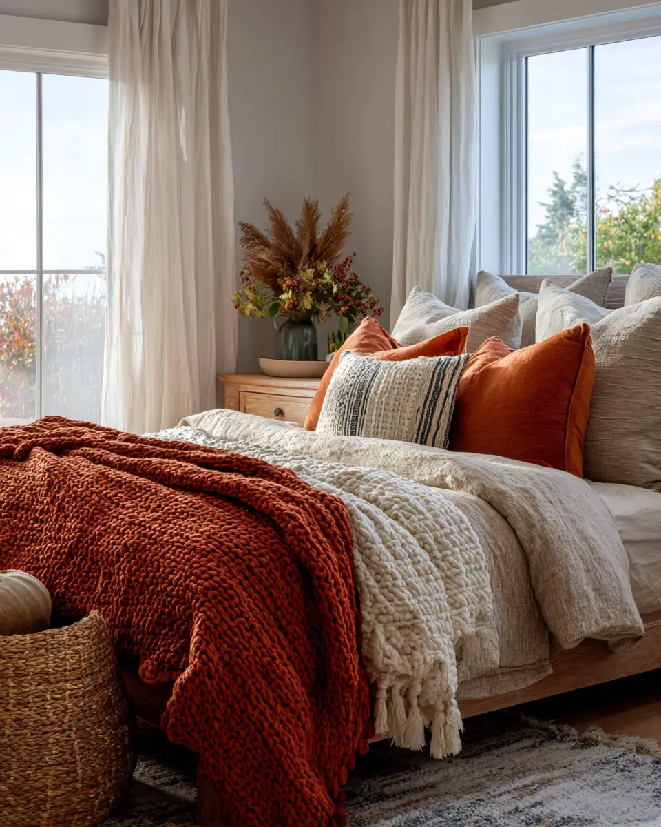 Rust Coastal Bedroom Decor Ideas