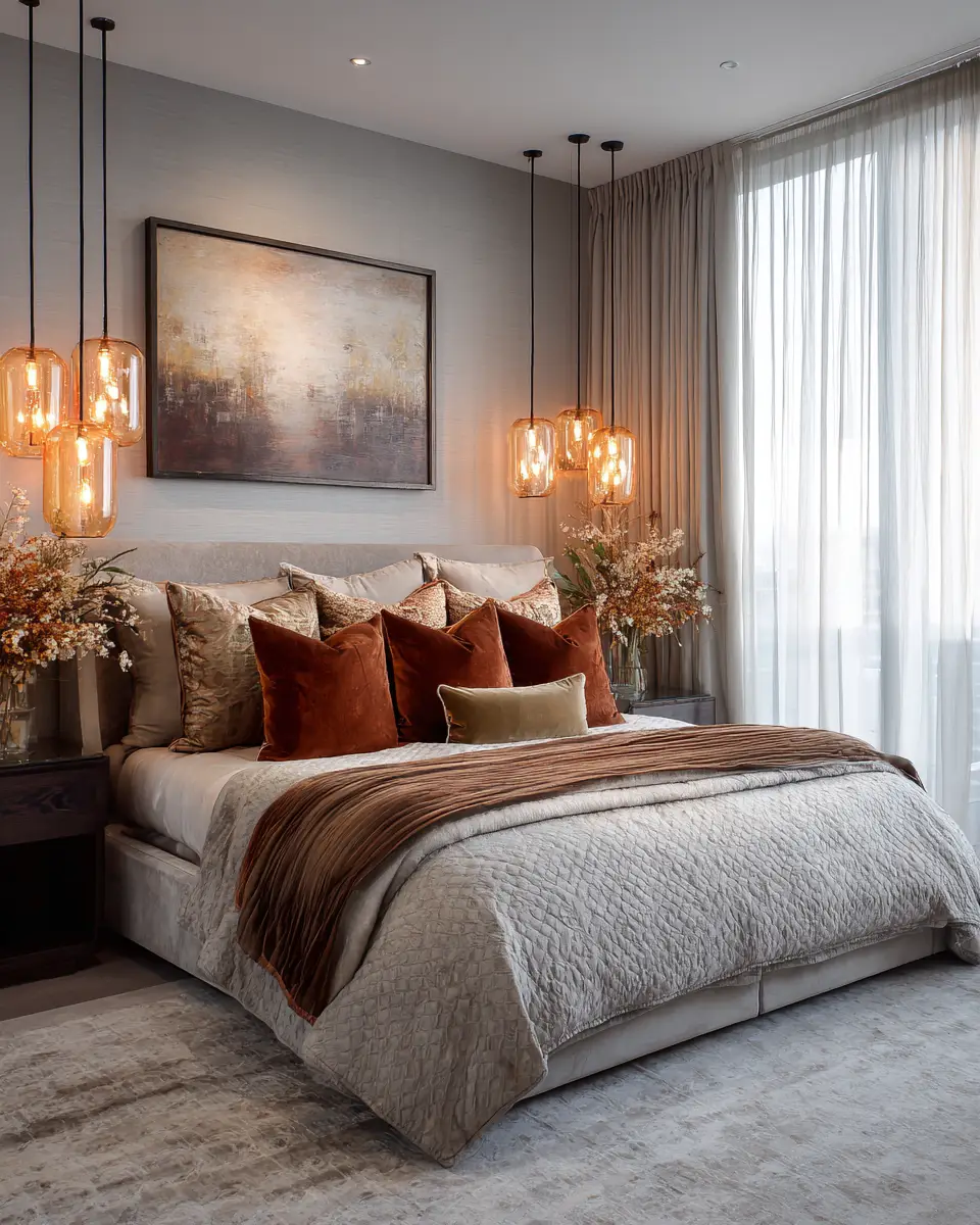 Rust Coastal Bedroom Decor Ideas