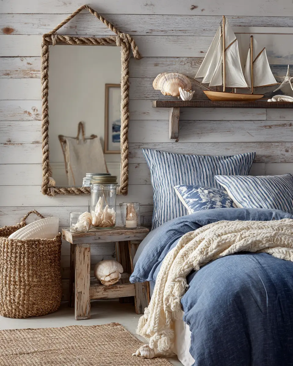 Rust Coastal Bedroom Decor Ideas