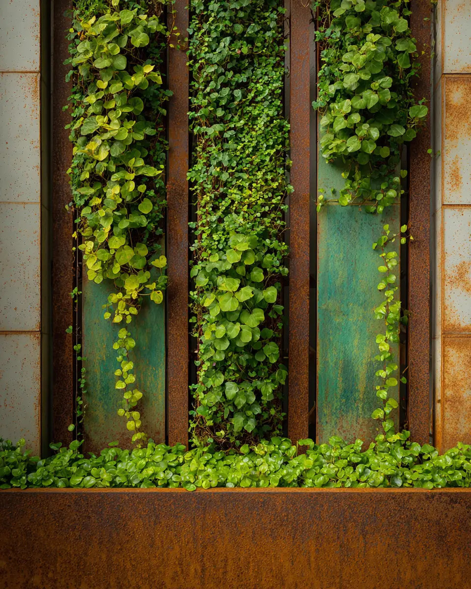 Rust Contemporary Balcony Decor Ideas