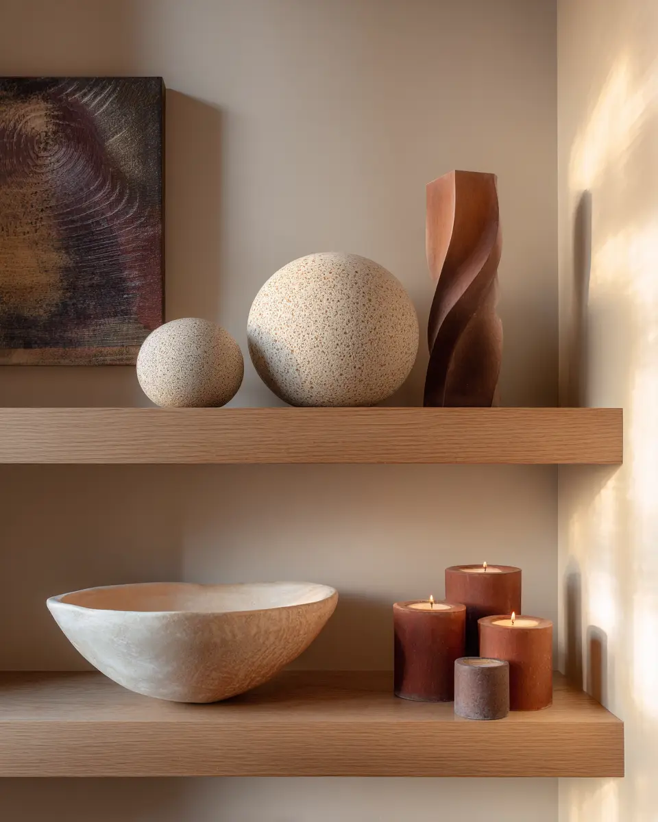 Rust Contemporary Entryway Decor Ideas