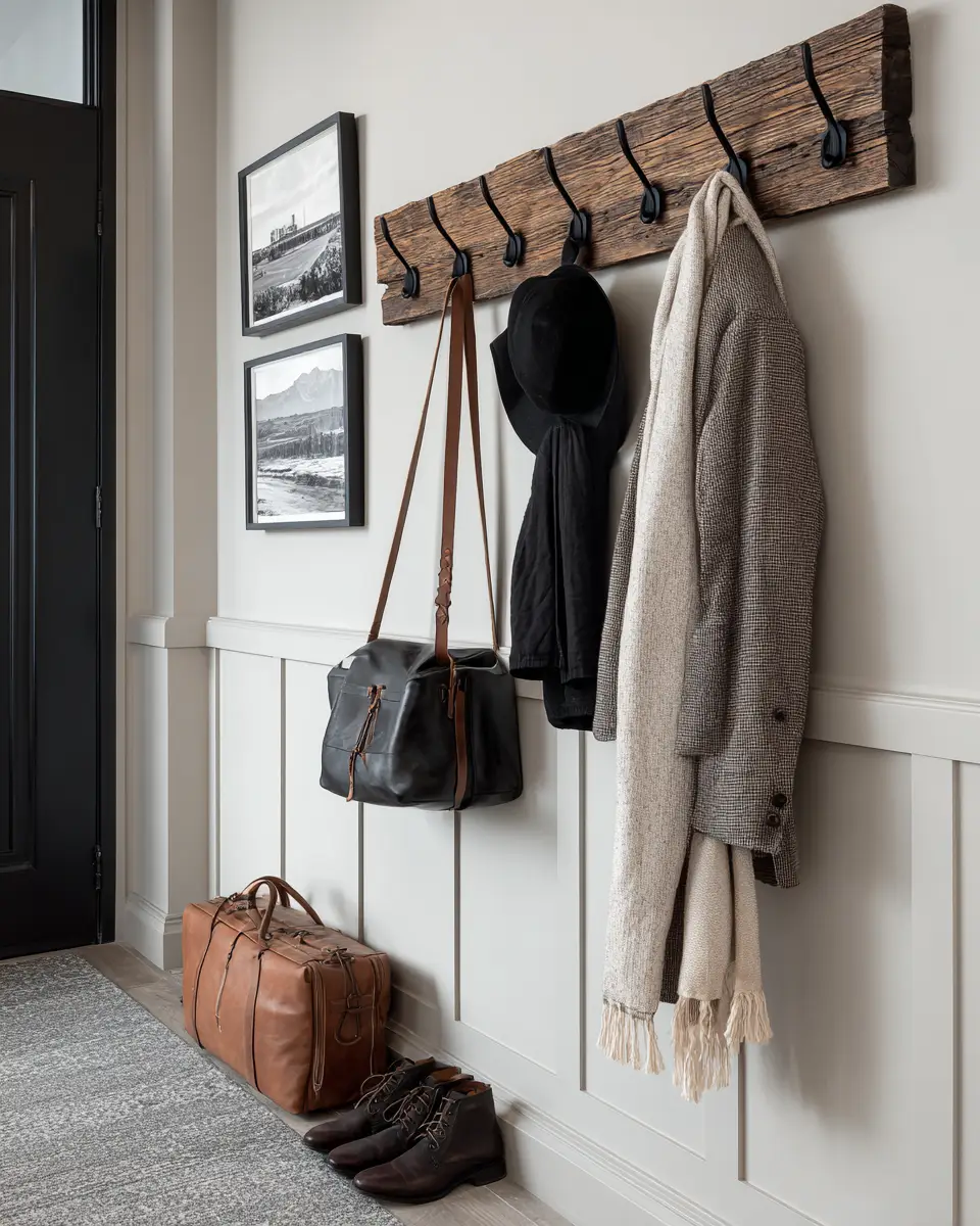 Rust Contemporary Entryway Decor Ideas