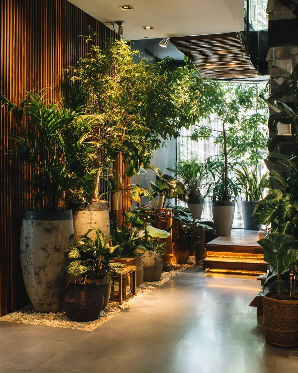 Rust Contemporary Entryway Decor Ideas