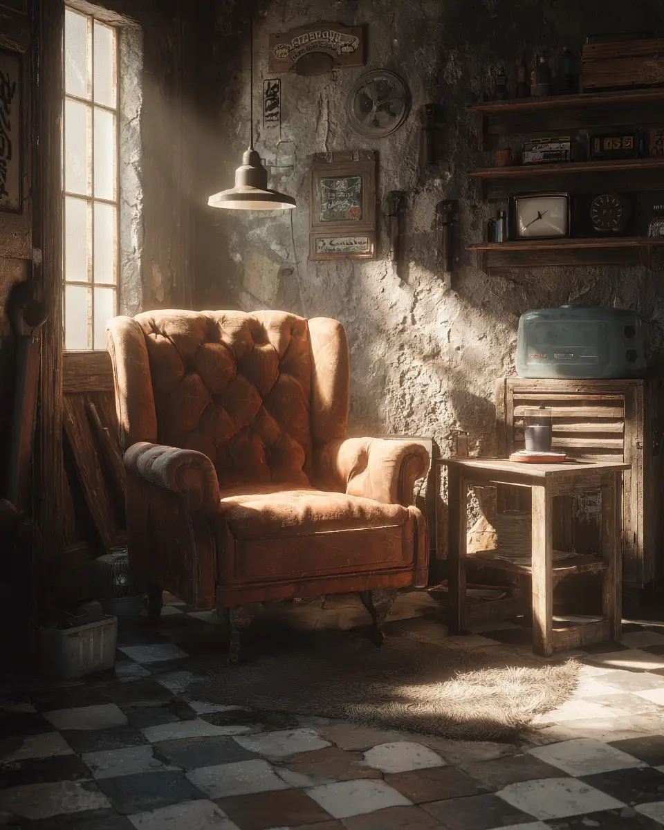 Rust Contemporary Garage Decor Ideas - Featured