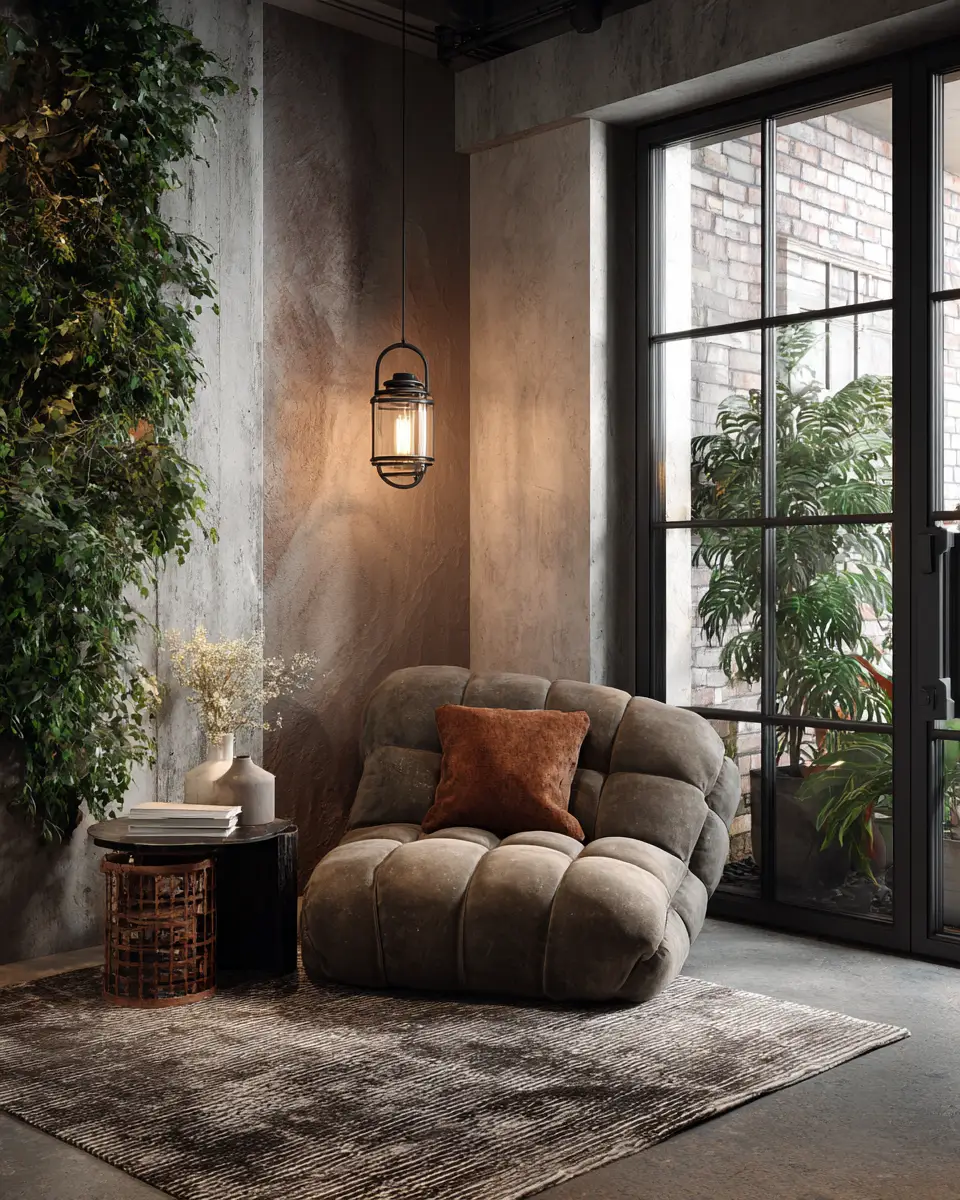 Rust Contemporary Garage Decor Ideas