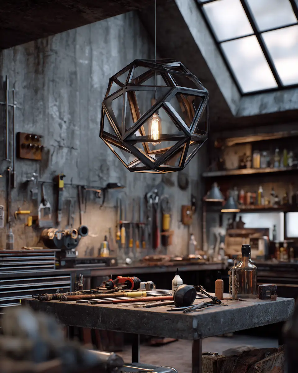 Rust Contemporary Garage Decor Ideas