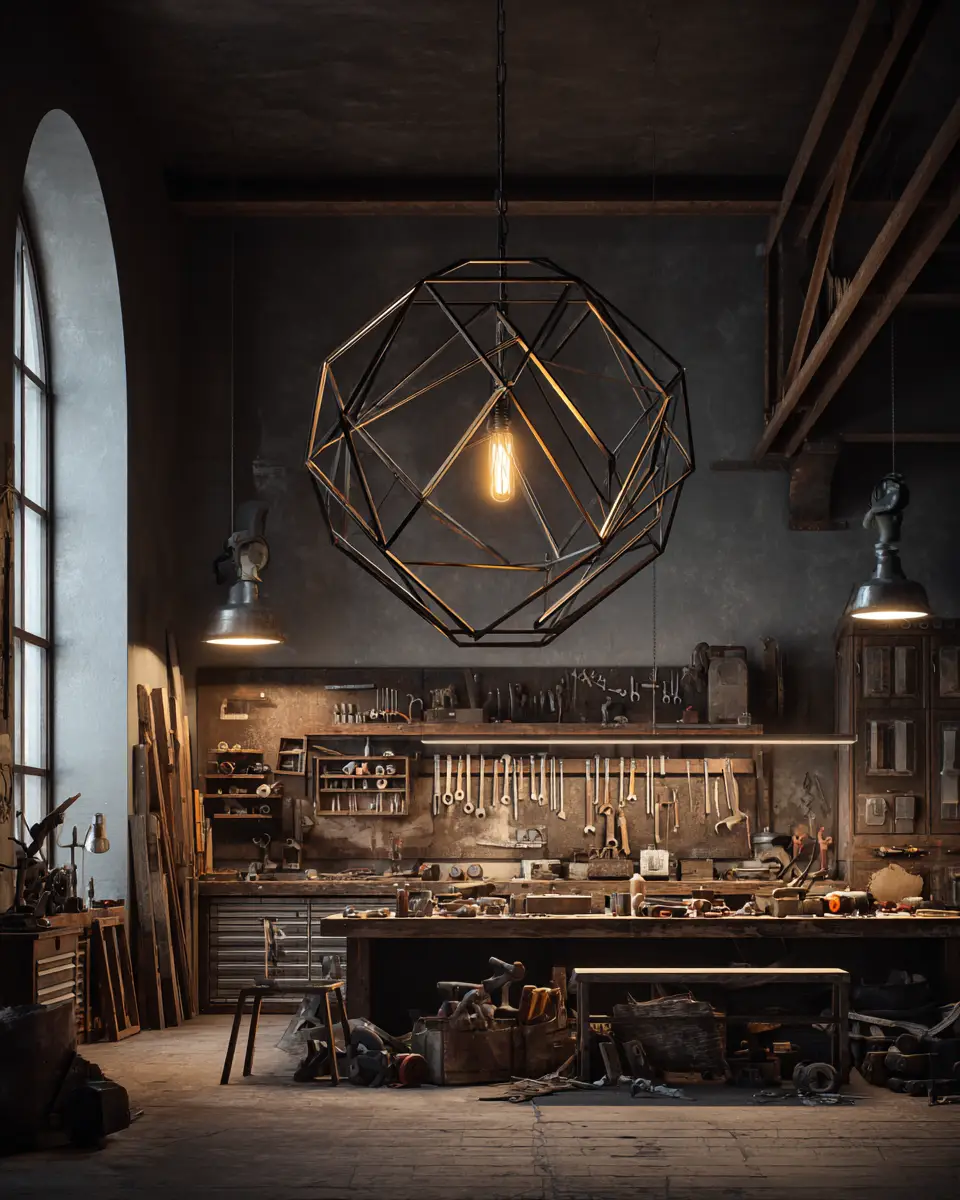 Rust Contemporary Garage Decor Ideas