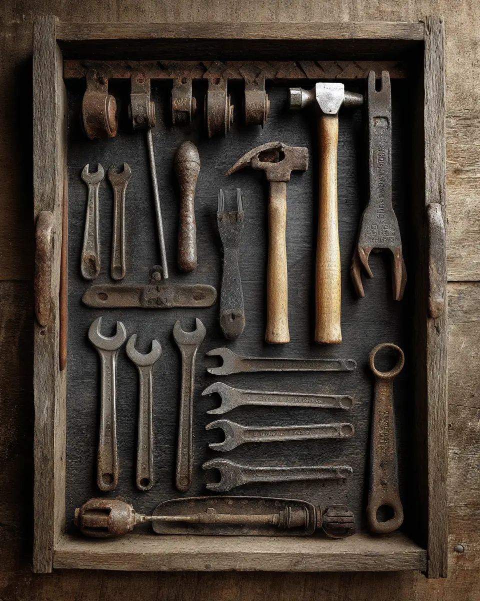 Rust Contemporary Garage Decor Ideas