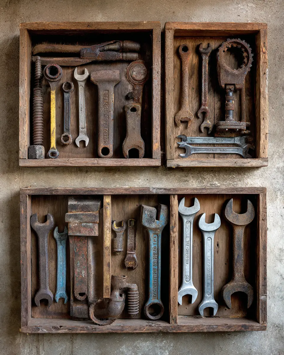 Rust Contemporary Garage Decor Ideas