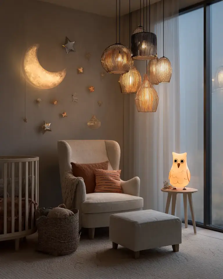 Rust Contemporary Nursery Decor Ideas - Featured