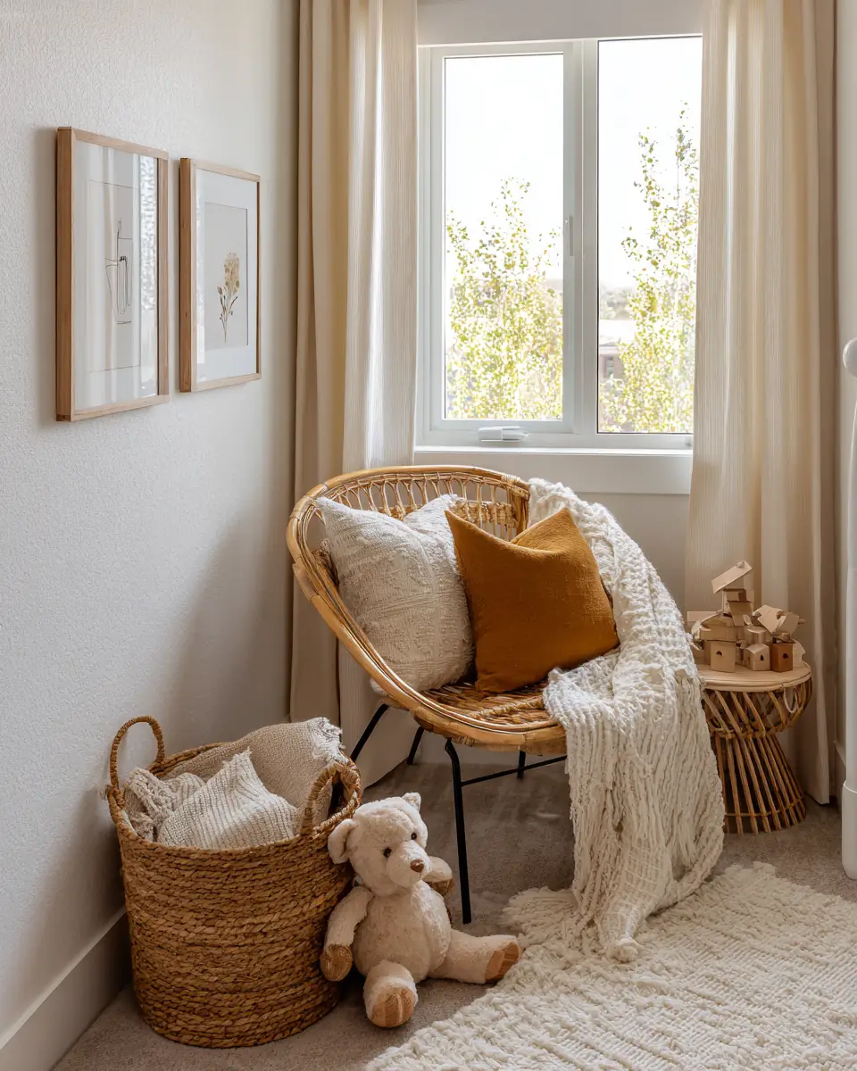 Rust Contemporary Nursery Decor Ideas