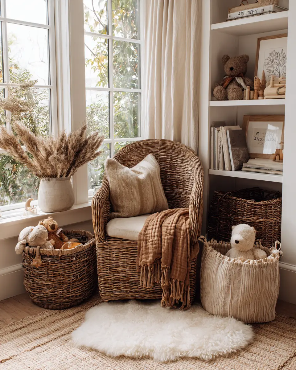 Rust Contemporary Nursery Decor Ideas