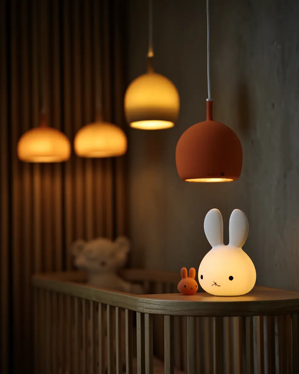 Rust Contemporary Nursery Decor Ideas