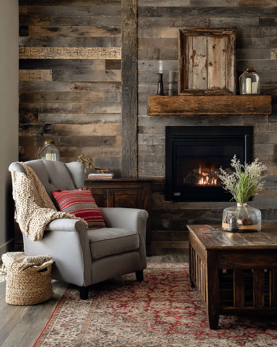 Rust Farmhouse Living Room Decor Ideas