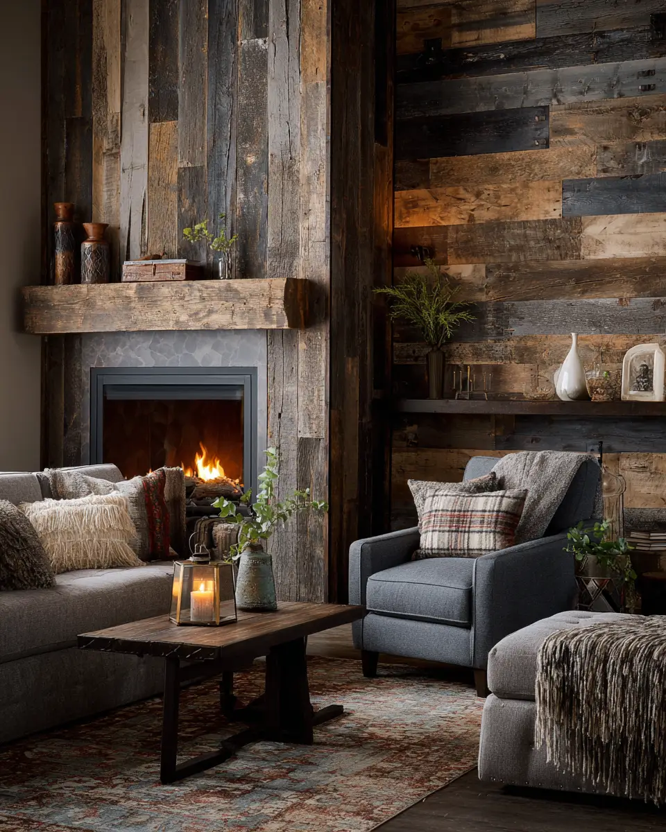 Rust Farmhouse Living Room Decor Ideas
