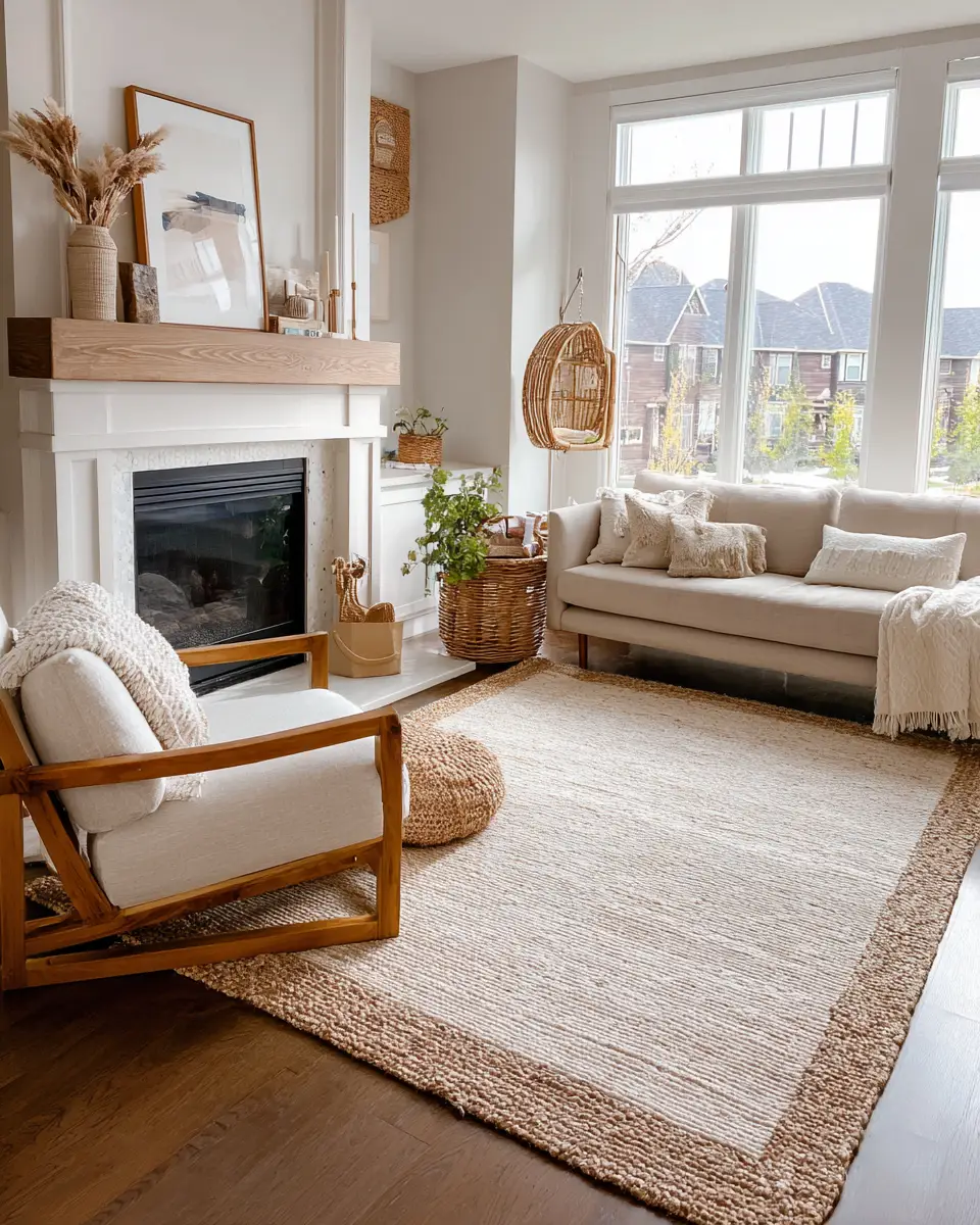 Rust Farmhouse Living Room Decor Ideas