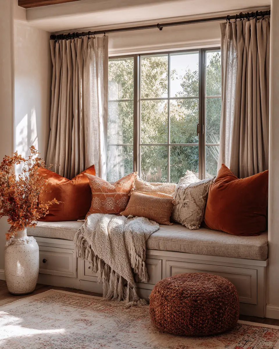 Rust Farmhouse Living Room Decor Ideas