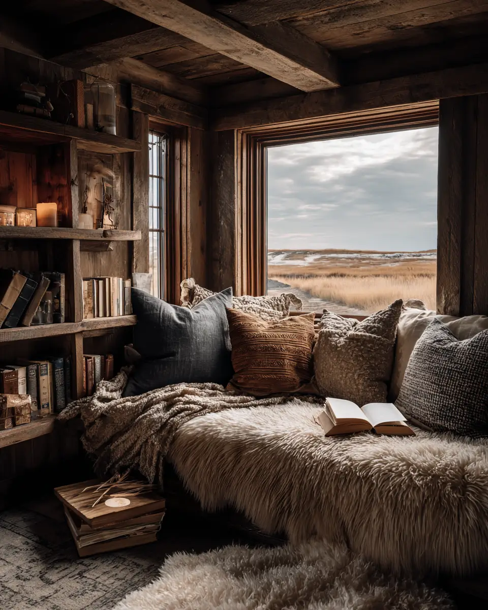 Rust Farmhouse Living Room Decor Ideas