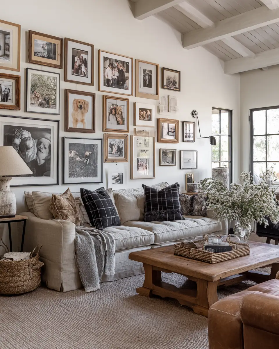 Rust Farmhouse Living Room Decor Ideas