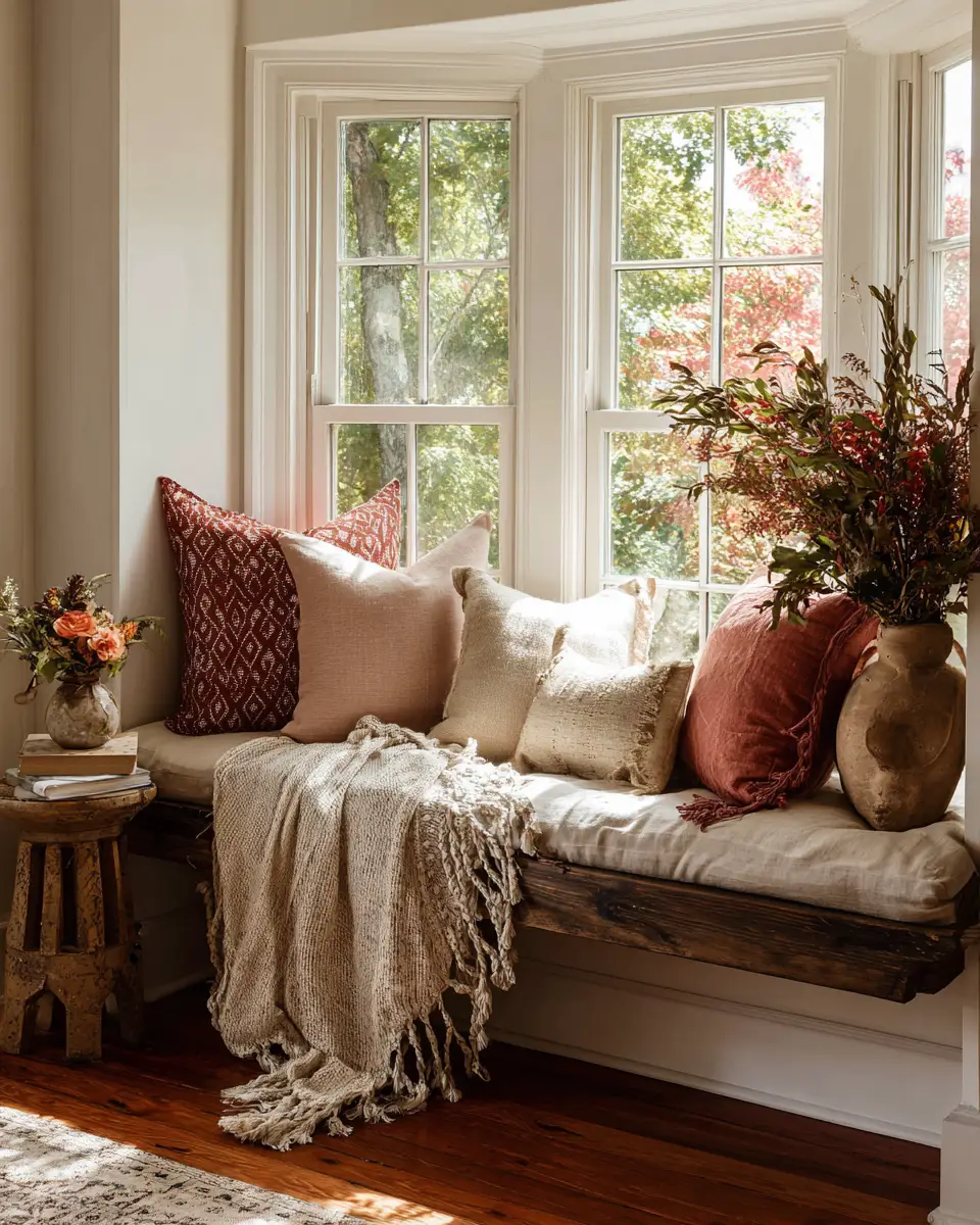 Rust Farmhouse Living Room Decor Ideas