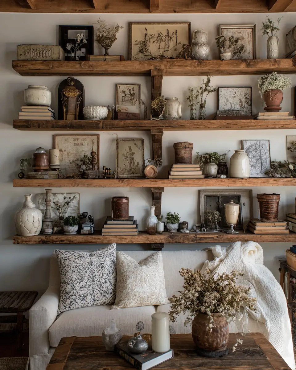 Rust Farmhouse Living Room Decor Ideas