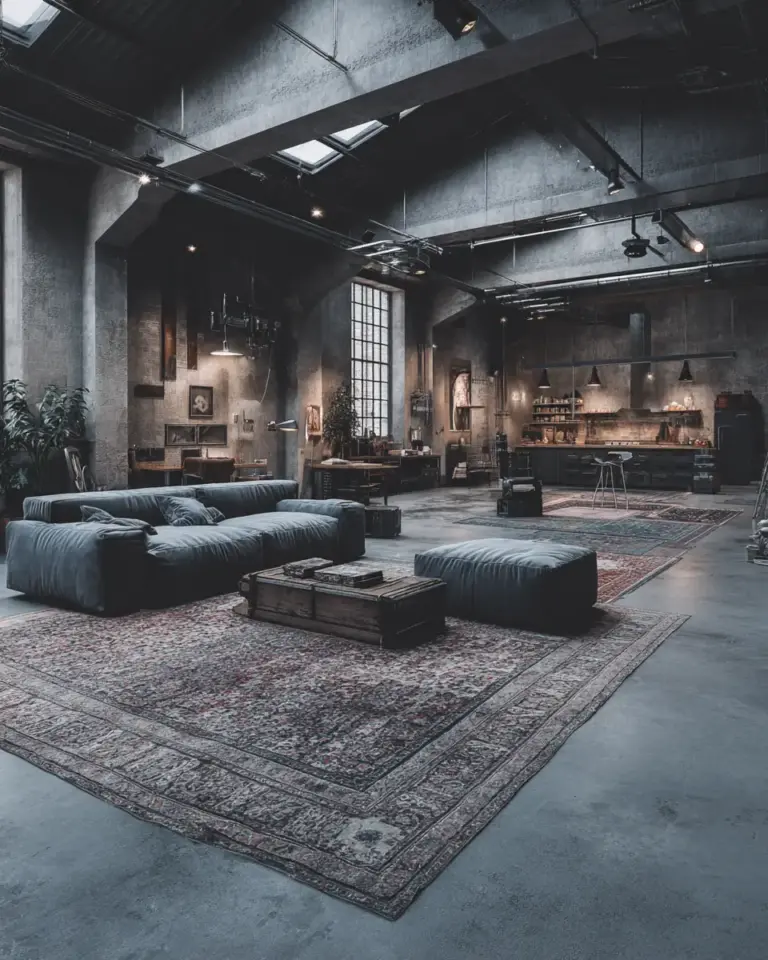 Rust Industrial Garage Decor Ideas - Featured