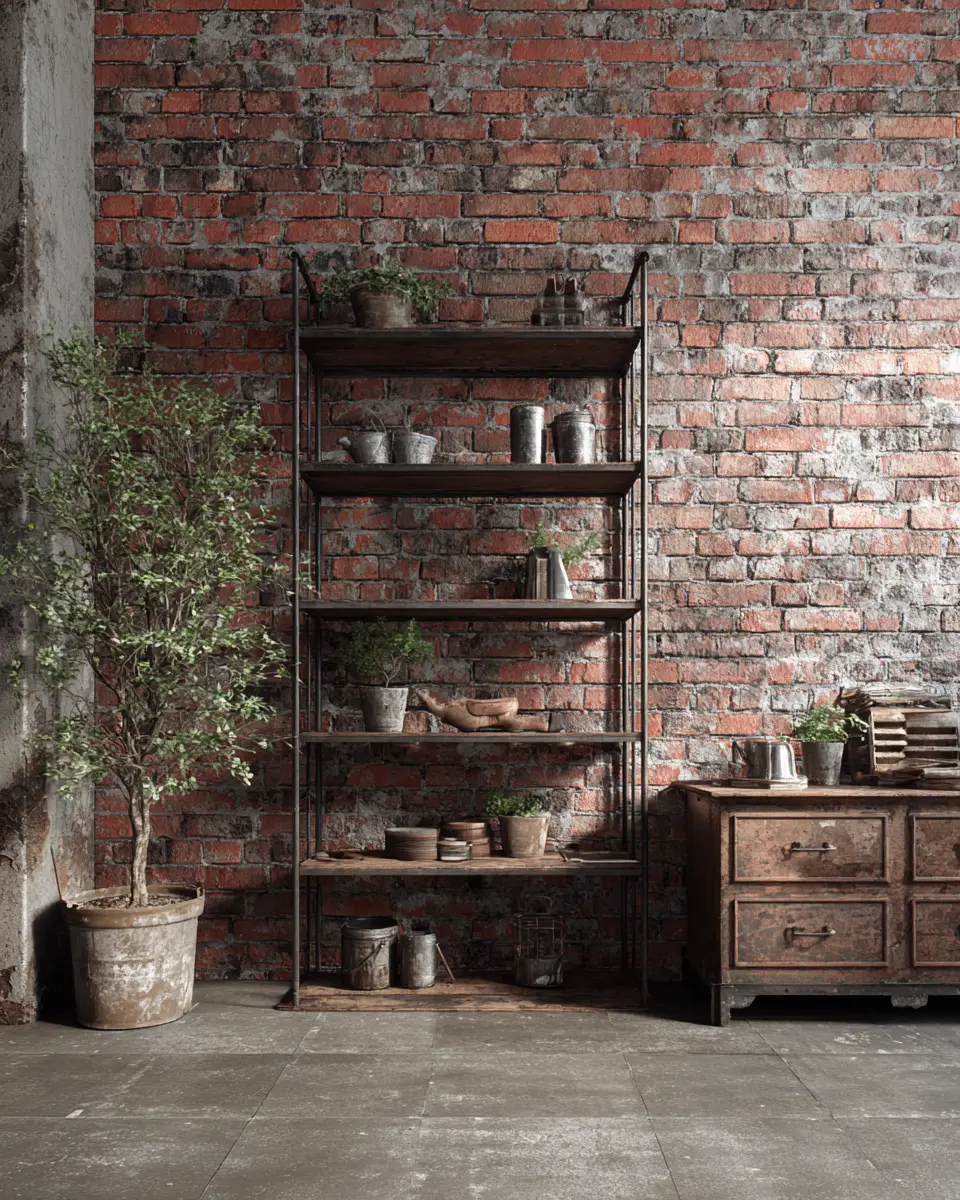 Rust Industrial Garage Decor Ideas