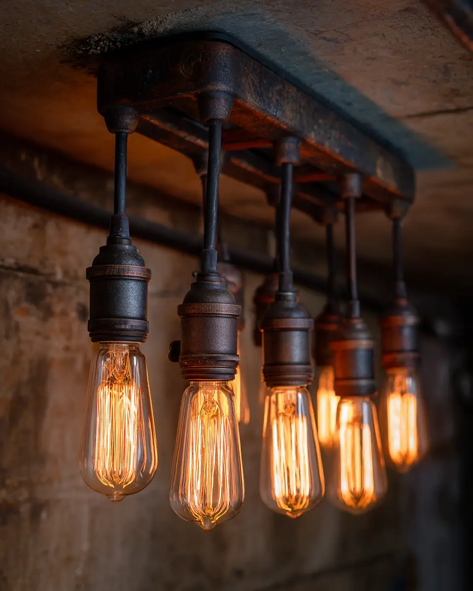 Rust Industrial Garage Decor Ideas