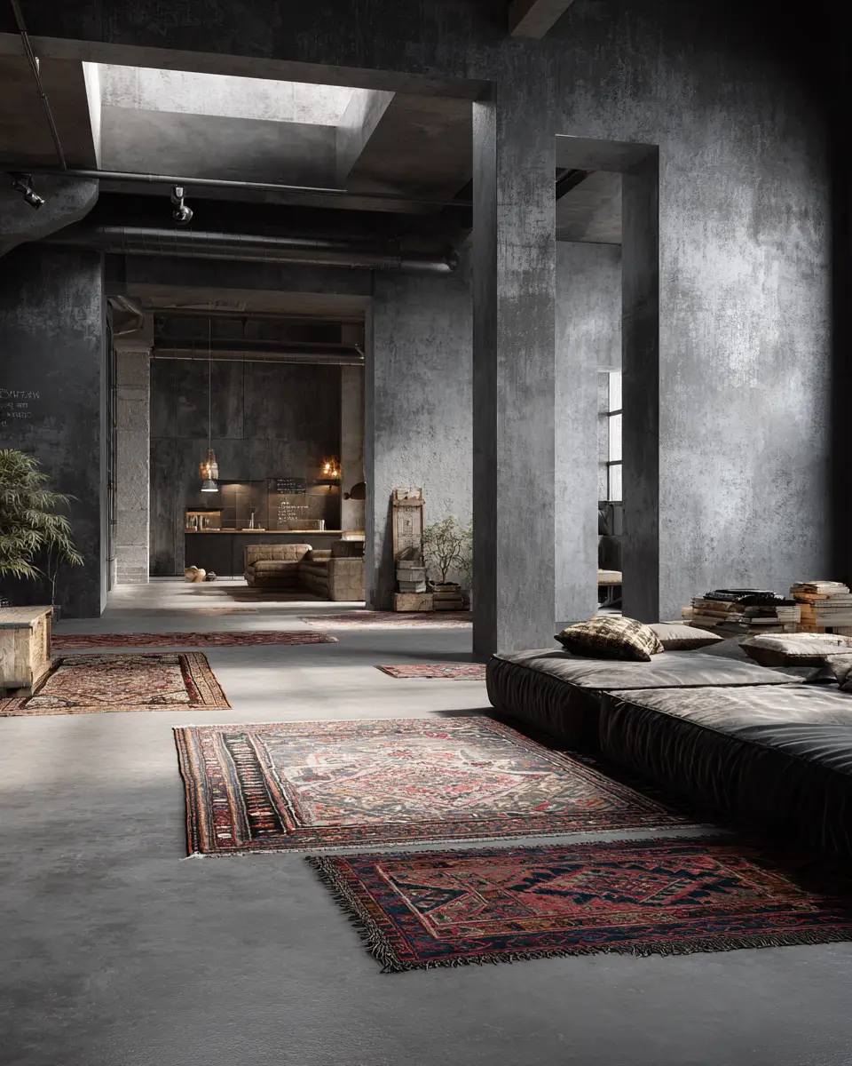 Rust Industrial Garage Decor Ideas