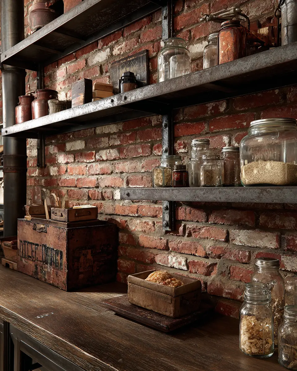 Rust Industrial Garage Decor Ideas