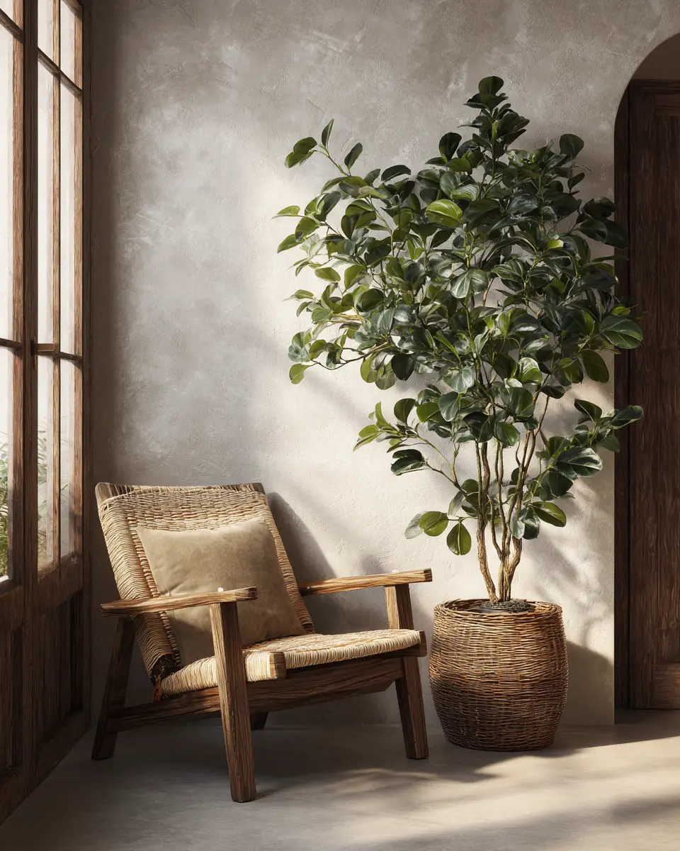 Rust Japandi Bedroom Decor Ideas