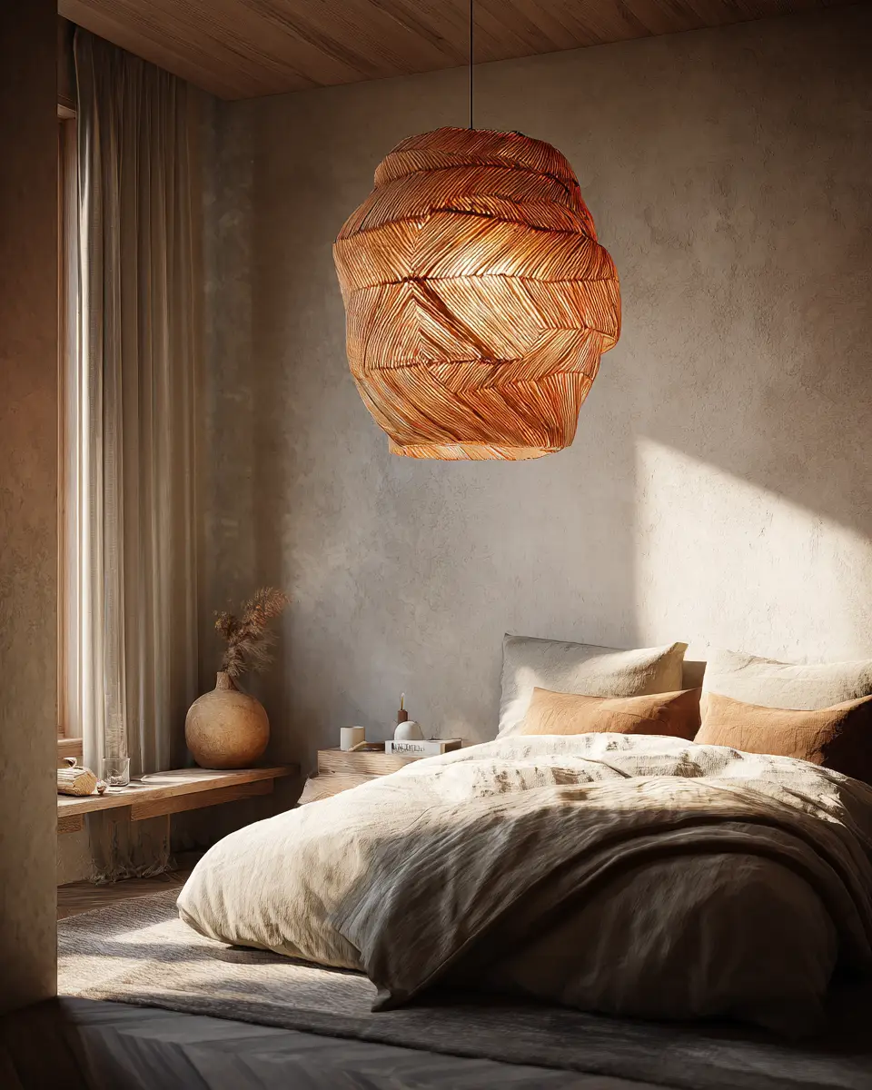 Rust Japandi Bedroom Decor Ideas