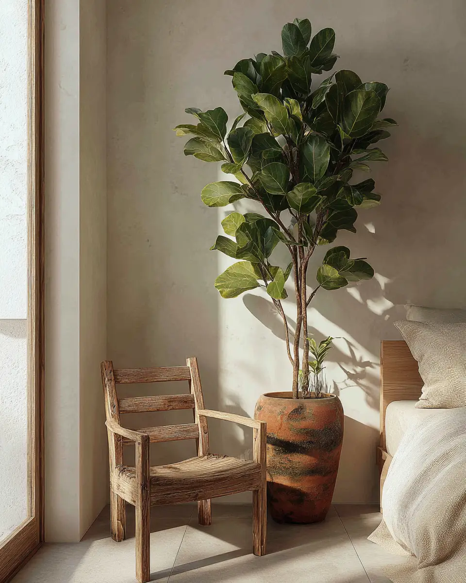 Rust Japandi Bedroom Decor Ideas