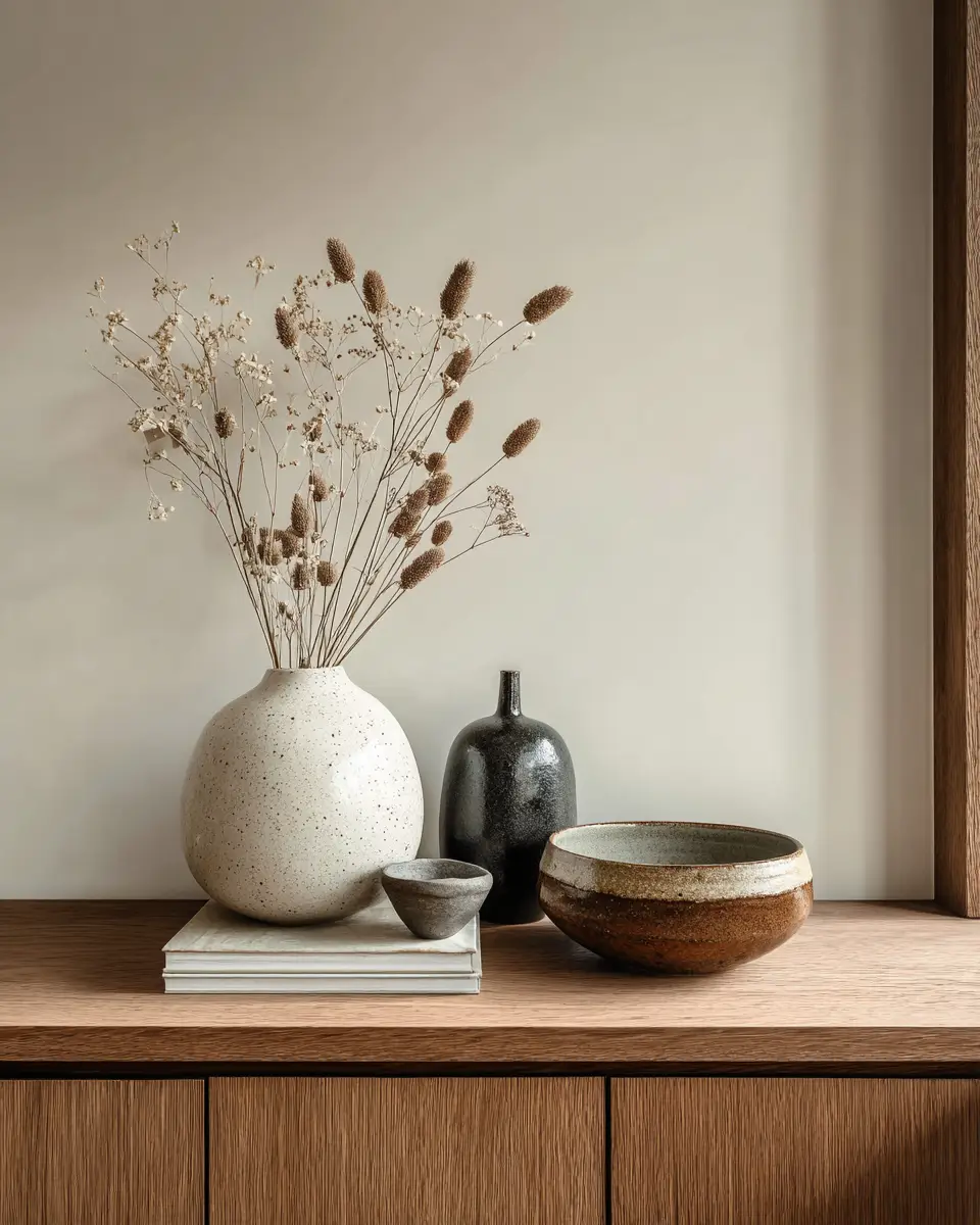 Rust Japandi Entryway Decor Ideas