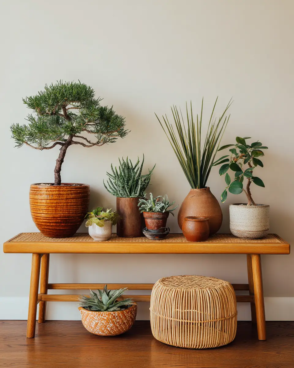 Rust Japandi Entryway Decor Ideas