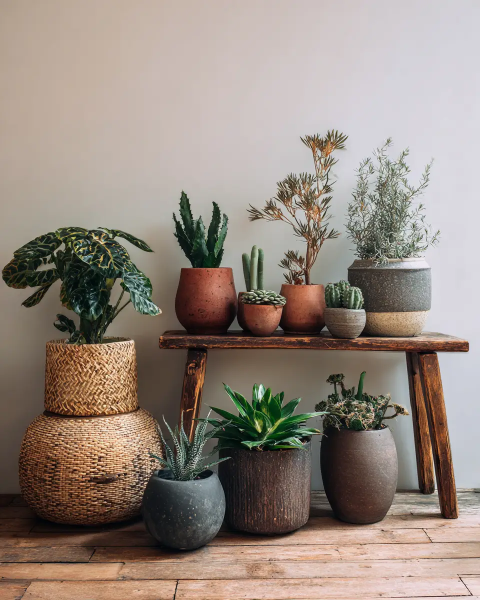 Rust Japandi Entryway Decor Ideas